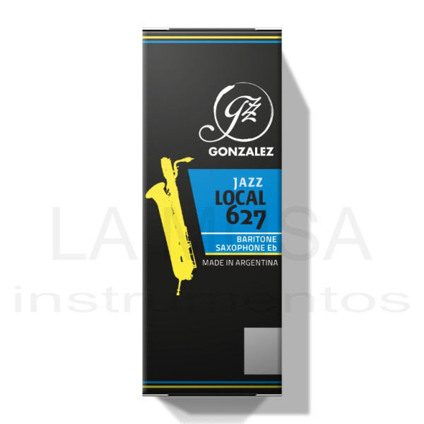 GONZALEZ Jazz Local 627 Baritone Saxophone 5 Reeds Box